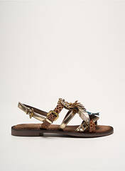 Sandales/Nu pieds or METAMORF'OSE pour femme seconde vue