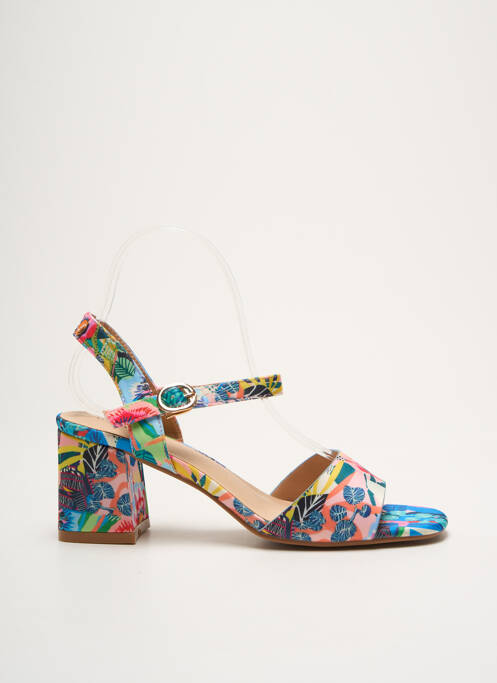 Sandales/Nu pieds bleu ELUE PAR NOUS pour femme