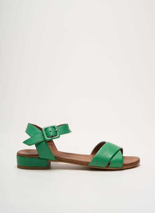 Sandales/Nu pieds vert LUNE & L'AUTRE pour femme