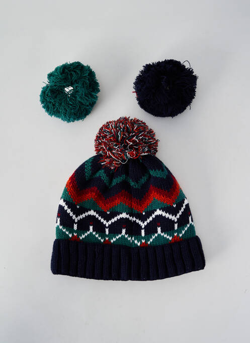 Bonnet bleu CABAÏA pour unisexe