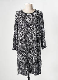 Robe courte manches 3/4 manches 3/4 noir CISO femme