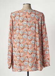 Blouse orange CISO pour femme seconde vue