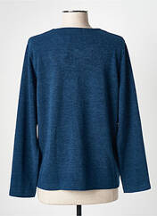 Gilet manches longues bleu GRIFFON pour femme seconde vue