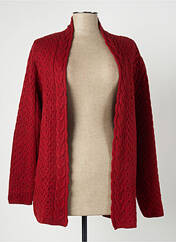 Gilet manches longues orange AGATHE & LOUISE pour femme seconde vue