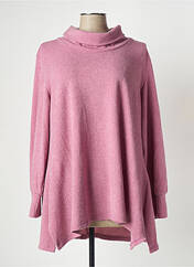 Pull col roulé rose SPG WOMAN pour femme seconde vue