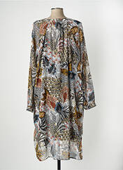 Robe mi-longue marron YESTA pour femme seconde vue