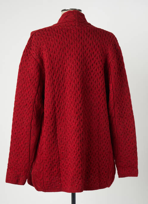 Gilet manches longues orange AGATHE & LOUISE pour femme