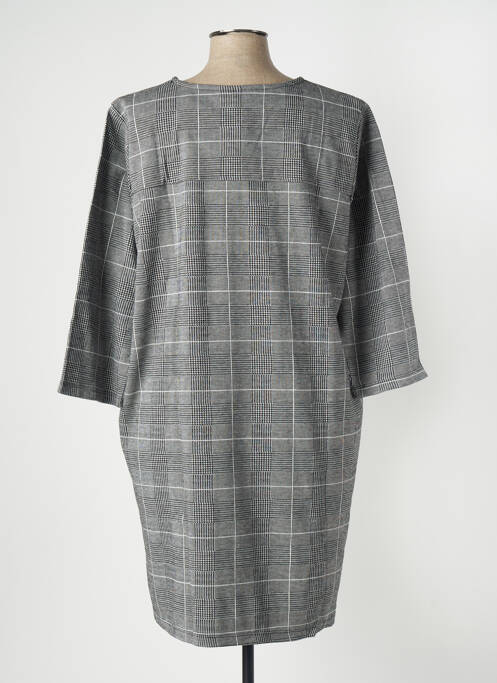 Tunique manches longues gris ZHENZI pour femme