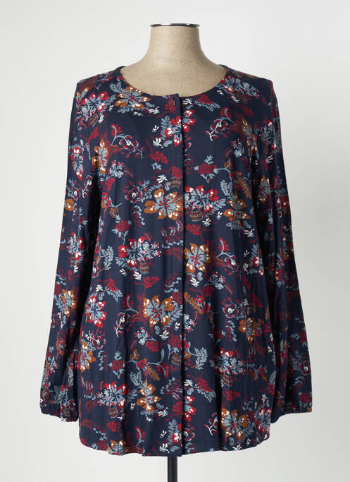Veste casual bleu YESTA pour femme