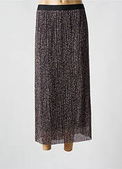 Jupe mi-longue noir YESTA pour femme seconde vue