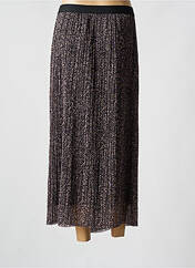 Jupe mi-longue noir YESTA pour femme seconde vue