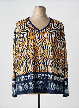 Pull jaune FRED SABATIER pour femme