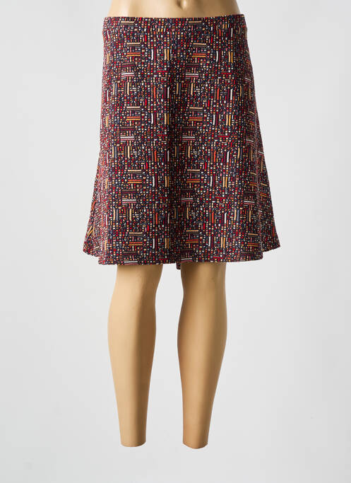 Jupe courte coupe évasée rouge LA FIANCÉE femme