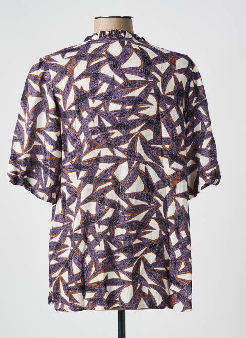 Blouse violet CISO pour femme