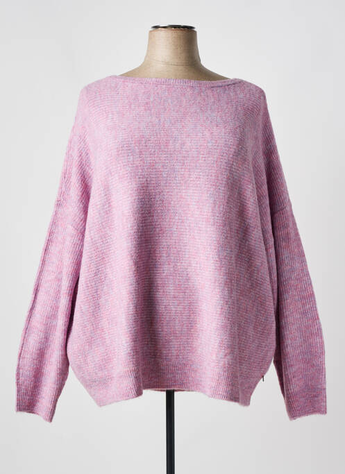 Pull violet YESTA pour femme