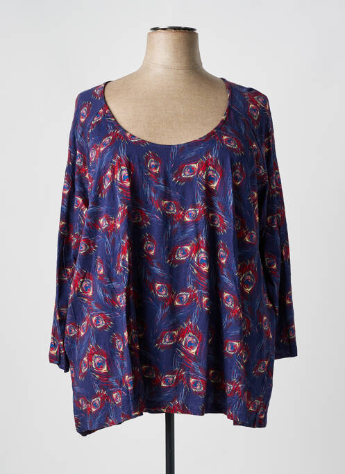Top bleu LA FIANCÉE pour femme