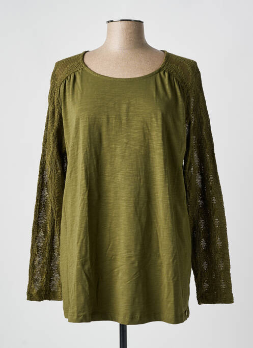 Top vert YESTA pour femme
