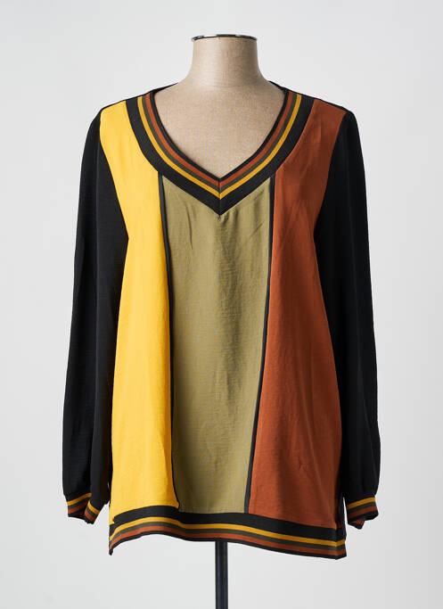 Tunique manches longues noir AN II VITO pour femme