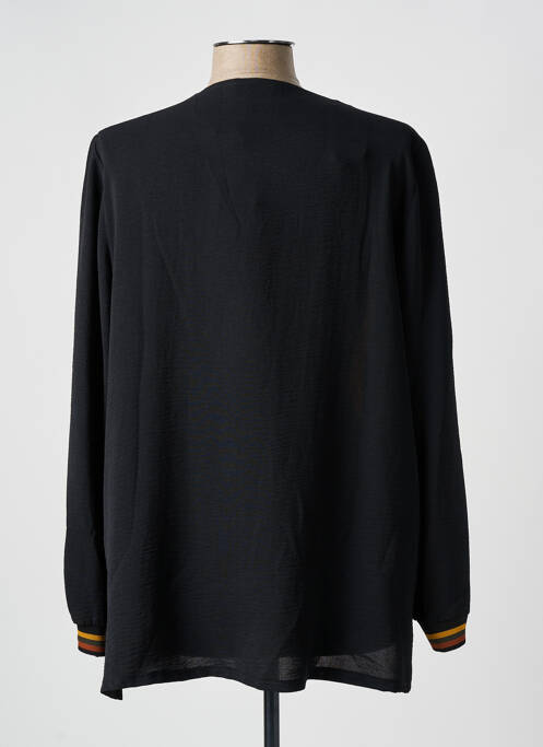 Tunique manches longues noir AN II VITO pour femme