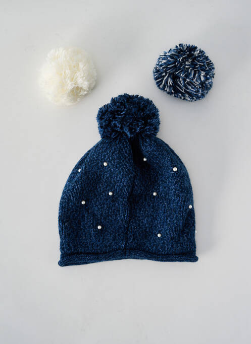 Bonnet bleu CABAÏA pour femme