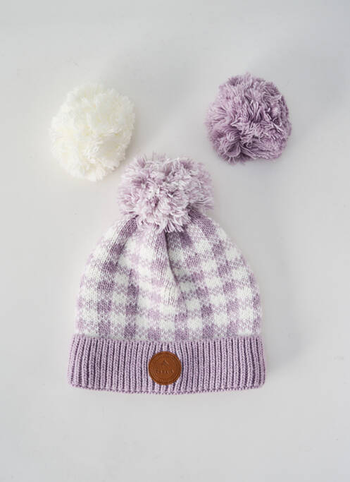 Bonnet violet CABAÏA pour unisexe