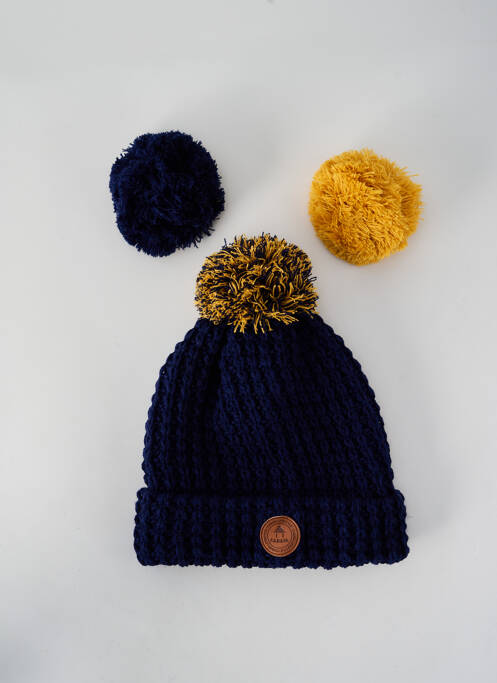 Bonnet bleu CABAÏA pour unisexe