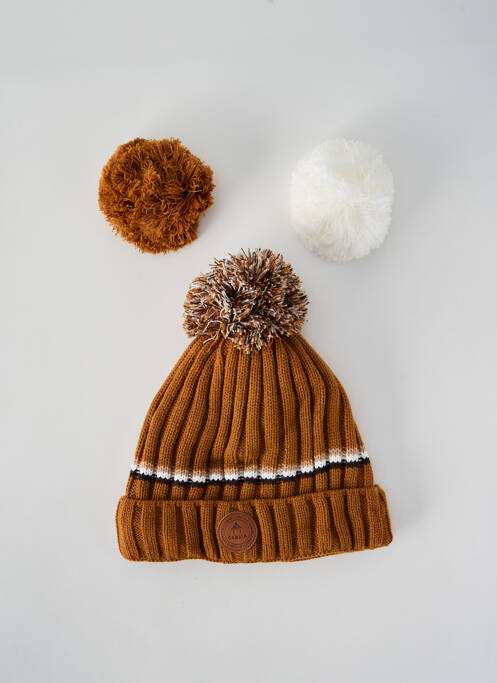 Bonnet marron CABAÏA pour unisexe