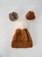 Bonnet marron CABAÏA pour femme seconde vue