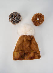 Bonnet marron CABAÏA pour femme seconde vue