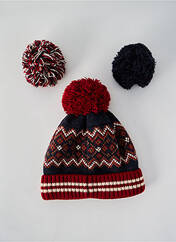 Bonnet rouge CABAÏA pour unisexe seconde vue