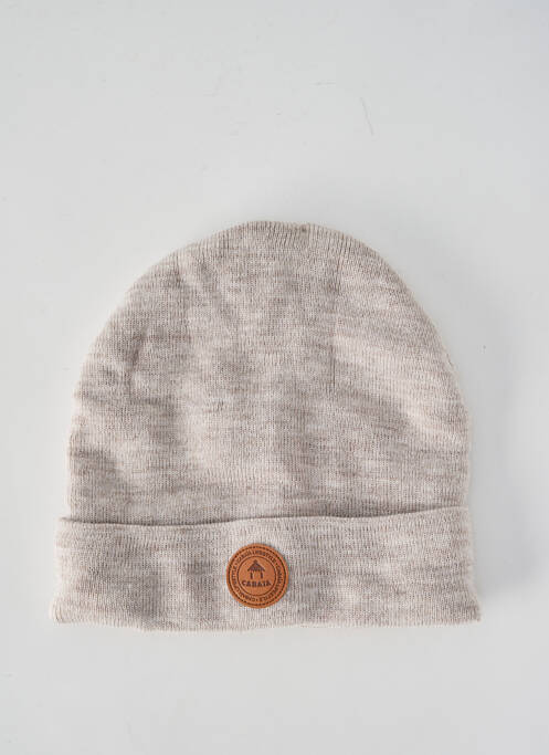 Bonnet beige CABAÏA pour unisexe