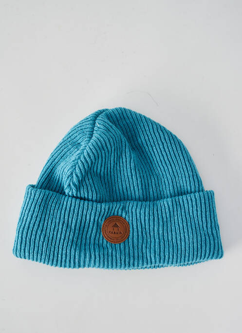 Bonnet bleu CABAÏA pour unisexe