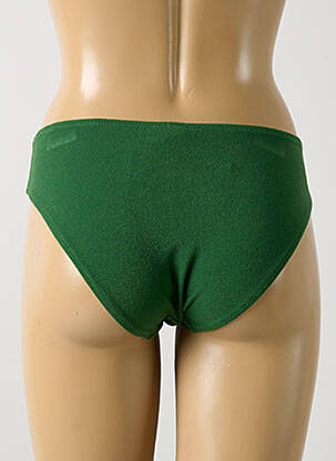 Bas de maillot de bain stretch culotte vert PAIN DE SUCRE femme