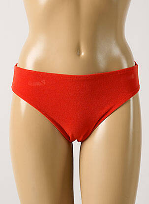 Bas de maillot de bain stretch culotte orange PAIN DE SUCRE femme