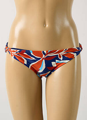 Bas de maillot de bain tissage satiné culotte orange RIO DE SOL femme