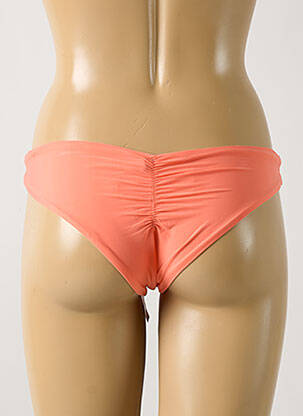 Bas de maillot de bain tissage satiné culotte orange RIO DE SOL femme