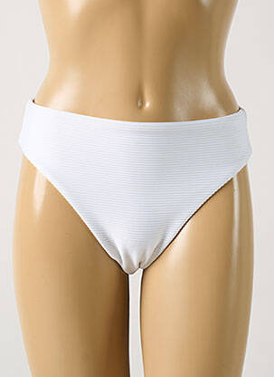 Bas de maillot de bain stretch culotte blanc SEAFOLLY femme