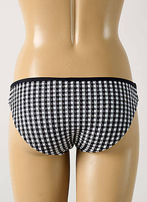 Bas de maillot de bain stretch culotte noir SEAFOLLY femme