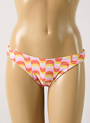 Bas de maillot de bain imprimé fantaisie culotte rose SEAFOLLY femme