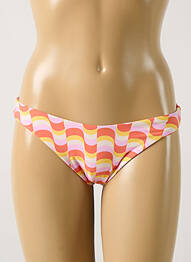 Bas de maillot de bain imprimé fantaisie culotte rose SEAFOLLY femme