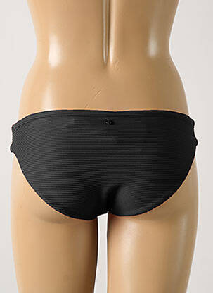 Bas de maillot de bain effet matière satinée culotte noir SEAFOLLY femme