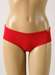 Bas de maillot de bain rouge GRAIN DE SABLE pour femme seconde vue