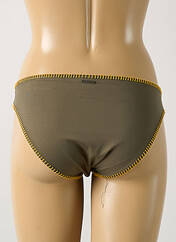 Bas de maillot de bain vert GRAIN DE SABLE pour femme seconde vue