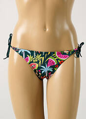 Bas de maillot de bain vert GRAIN DE SABLE pour femme seconde vue
