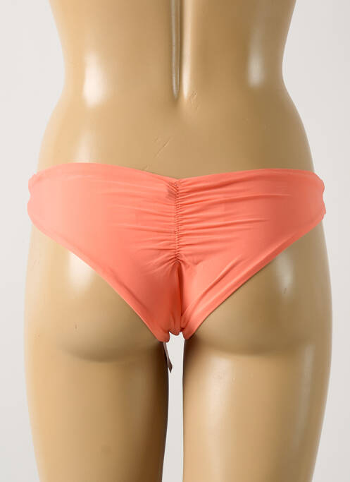 Bas de maillot de bain tissage satiné culotte orange RIO DE SOL femme