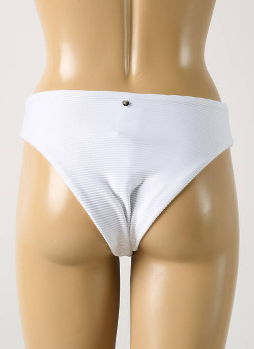 Bas de maillot de bain stretch culotte blanc SEAFOLLY femme