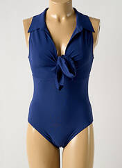 Maillot de bain 1 pièce bleu PAIN DE SUCRE pour femme seconde vue