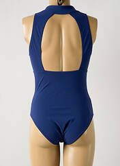 Maillot de bain 1 pièce bleu PAIN DE SUCRE pour femme seconde vue
