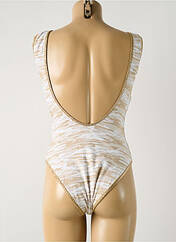 Maillot de bain 1 pièce or PAIN DE SUCRE pour femme seconde vue