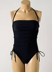 Maillot de bain 1 pièce noir PAIN DE SUCRE pour femme seconde vue